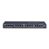 Netgear Switch ProSafe GS116GE (16 x 1000/100/10Mbps, Desktop/Wallmount) Retail