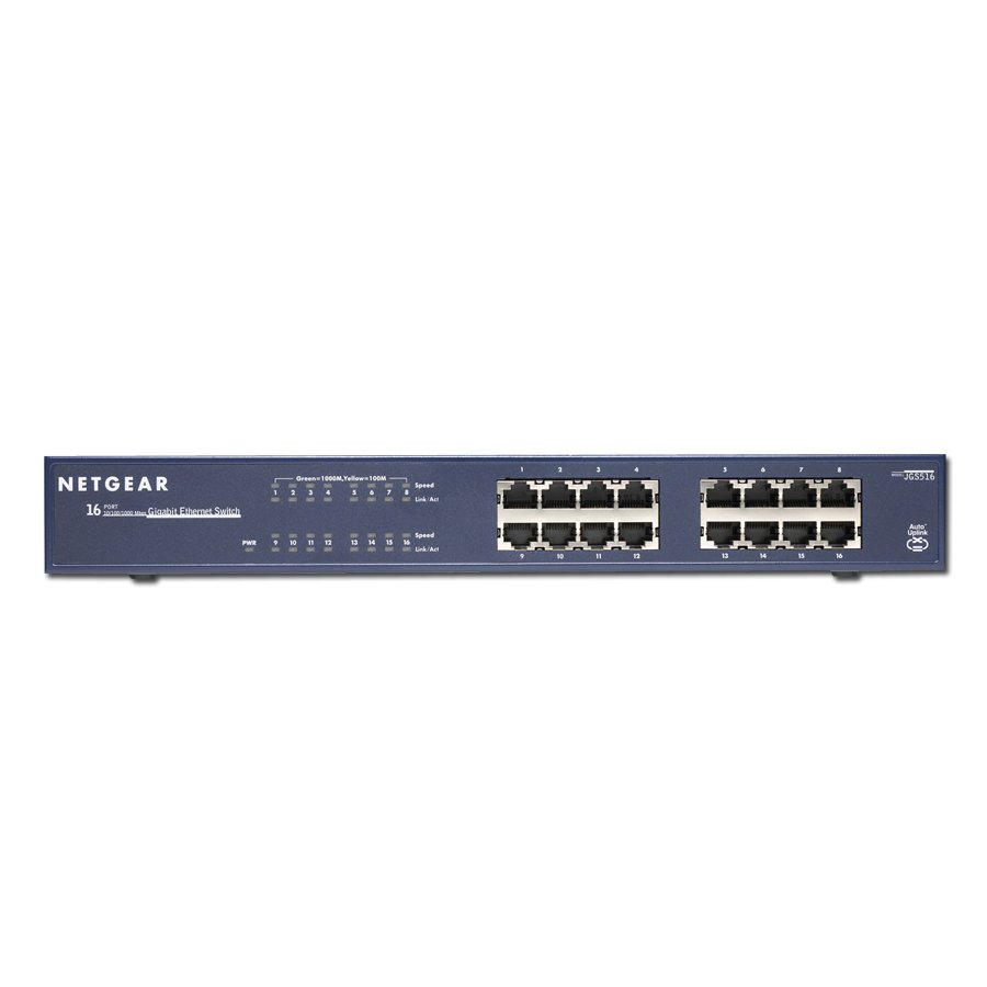 Switch NETGEAR 16 x 10/100/1000 Ethernet Switch Rack-mountable - Slika 4