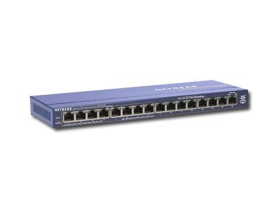 Netgear ProSafe Switch 16 x 10/100 Port with 8 Port PoE, external power supply - Slika 2