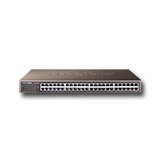 TP-Link Switch TL-SF1048, 48-Port RJ45 10/100Mbps Standard 19-inch rack-mountable steel case switch, 9.6Gbps Switching Capacity, Fanless, Auto Negotiation/Auto MDI/MDIX