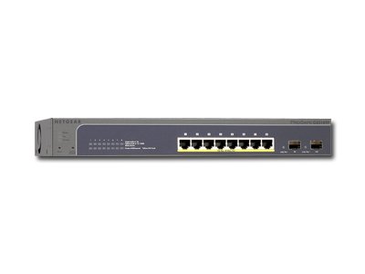 Switch NETGEAR GS510TP (8 x 1000/100/10Mbps, 2 SFP Slots, Rackmount, Firewall Protection, Power over Ethernet (PoE), DoS Attack Protection, Radius/TACACS+, Web Interface) Retail - Slika 2