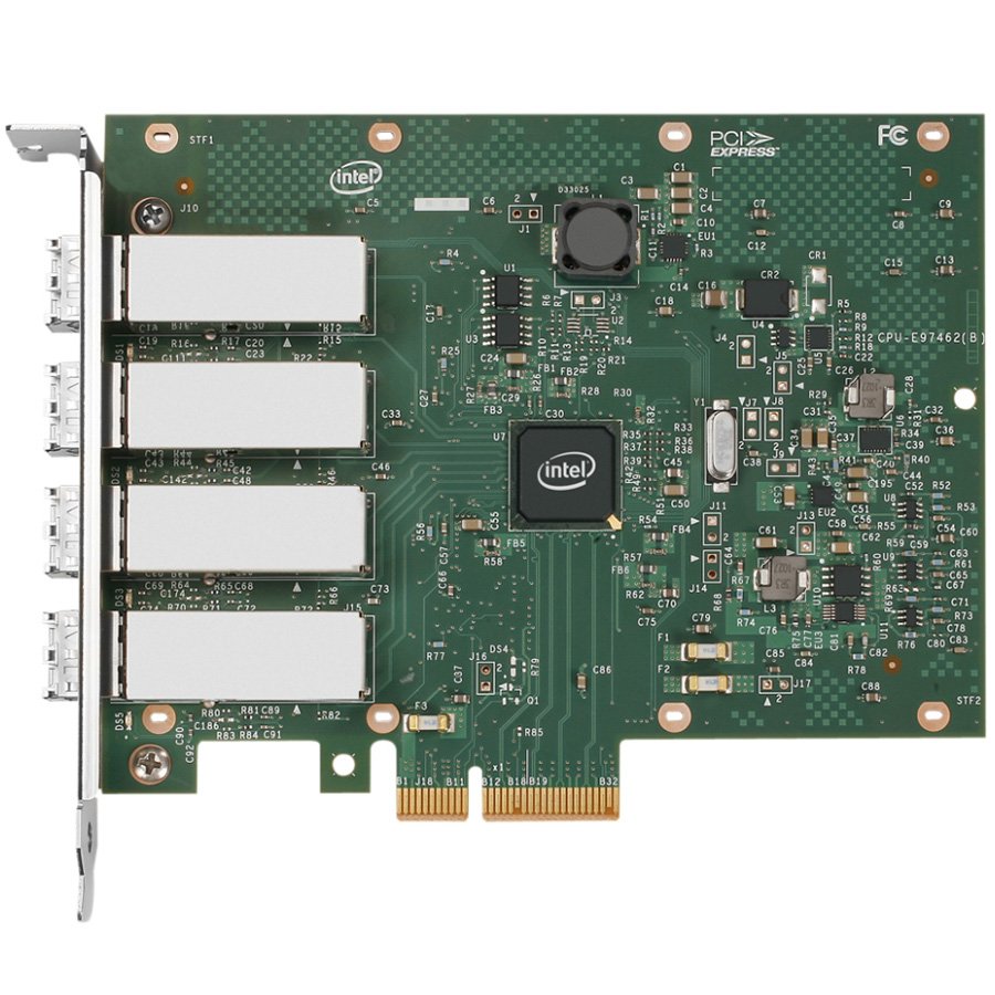Intel Ethernet Server Adapter I350-F4, retail bulk