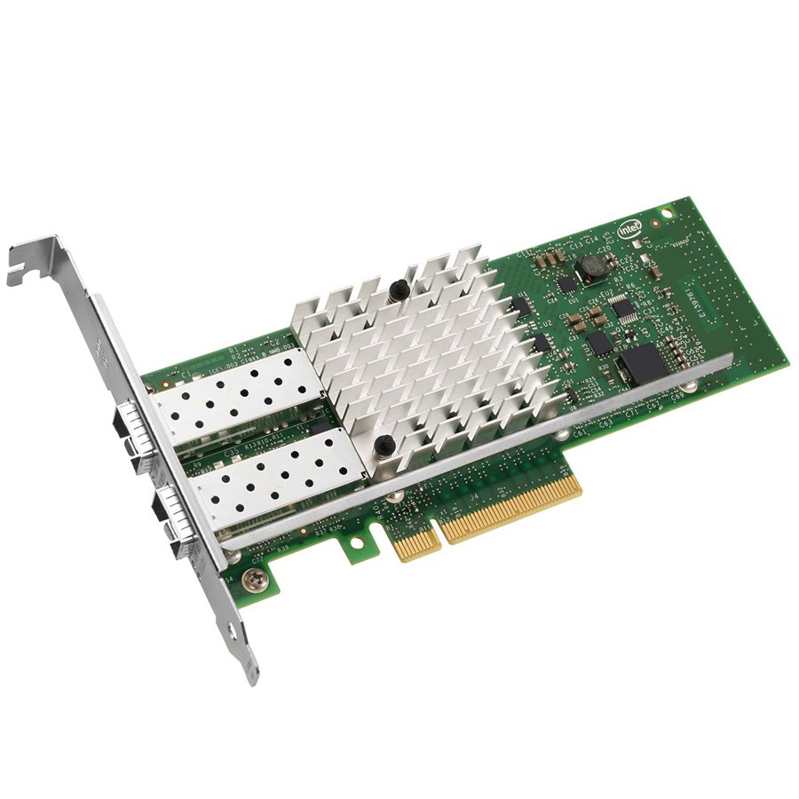 Intel Network Card X520-DA2 (Ethernet, 10 Gigabit SFP+, 2 ports)