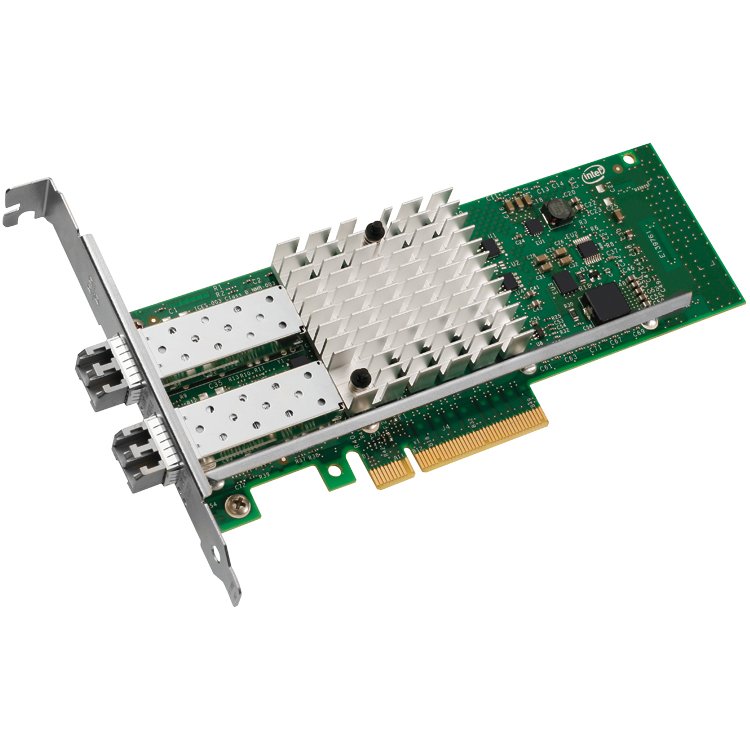 Intel Ethernet Server Adapter X520-SR2 (10Base-T/100Base-TX/1000Base-T), Model G59442, X520SR2BPL, X520SR2BP.