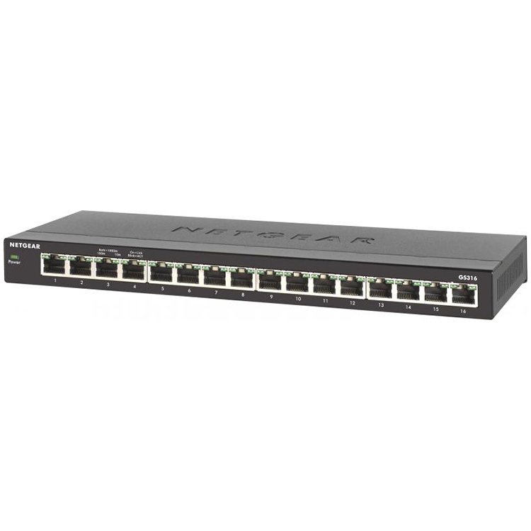 Netgear 16-Port Gigabit Ethernet Unmanaged Switch
