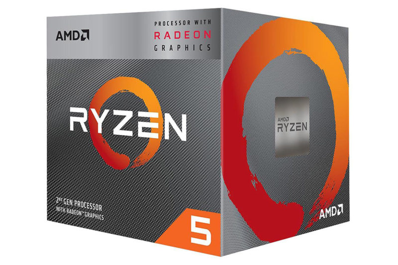 AMD Ryzen 5 3400G procesor, 4 Jezgre/4.2GHz/RX Vega 11 s Wraith Spire ...