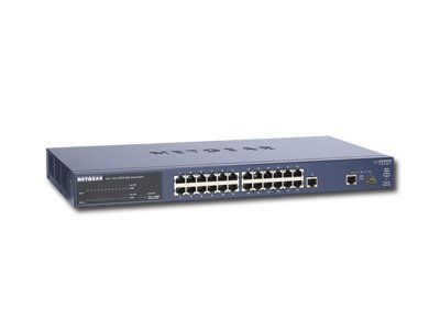 Switch NETGEAR FS726T (24 x 10/100Mbps, 2 x 10/100/1000Mbps, 1 SFP Slots, DHCP Client Built-in) - Slika 2