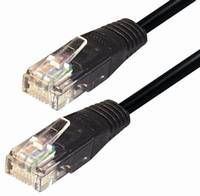 NaviaTec Cat5e UTP Patch Cable 5m black