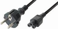 NaviaTec 202 Schuko Plug IEC 320 C5 Jack 2m