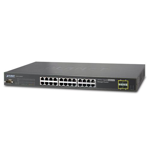 Planet IGSW-24040T Industrial 24P Gig 4 SFP Managed Gigabit Switch