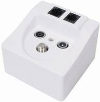 Transmedia FD 11 SET, Antenna Sockets Multimedia Socket
