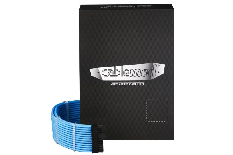 CableMod PRO ModMesh C-Series AXi, HXi & RM Kabelski kit - svijetlo plavi