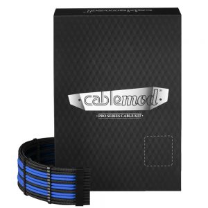 CableMod PRO ModMesh C-Series AXi, HXi & RM Kabelski Kit - crni/plavi
