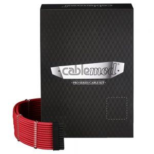CableMod PRO ModMesh C-Series AXi, HXi & RM Kabelski kit - crveni