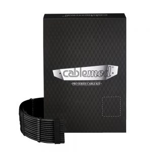 CableMod PRO ModMesh C-Series RMi & RMx Kabelski kit – crni
