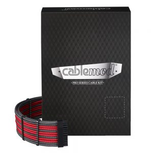 CableMod PRO ModMesh RT-Series ASUS ROG / Seasonic Kabelski Kit – carbon/crveni