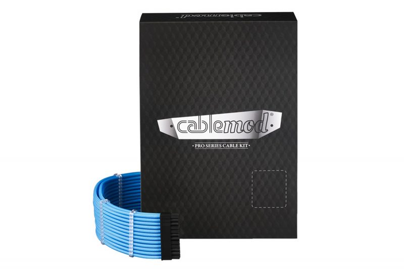 CableMod PRO ModMesh RT-Series ASUS ROG / Seasonic Kabelski Kit – svijetlo plavi