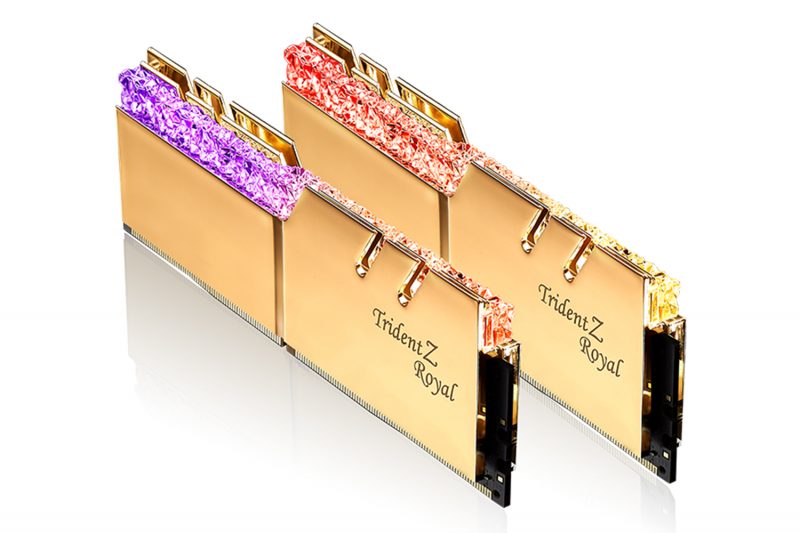 G.Skill Trident Z Royal gold 16GB (2x8GB) DDR4 memorija, 4600MHz, CL18