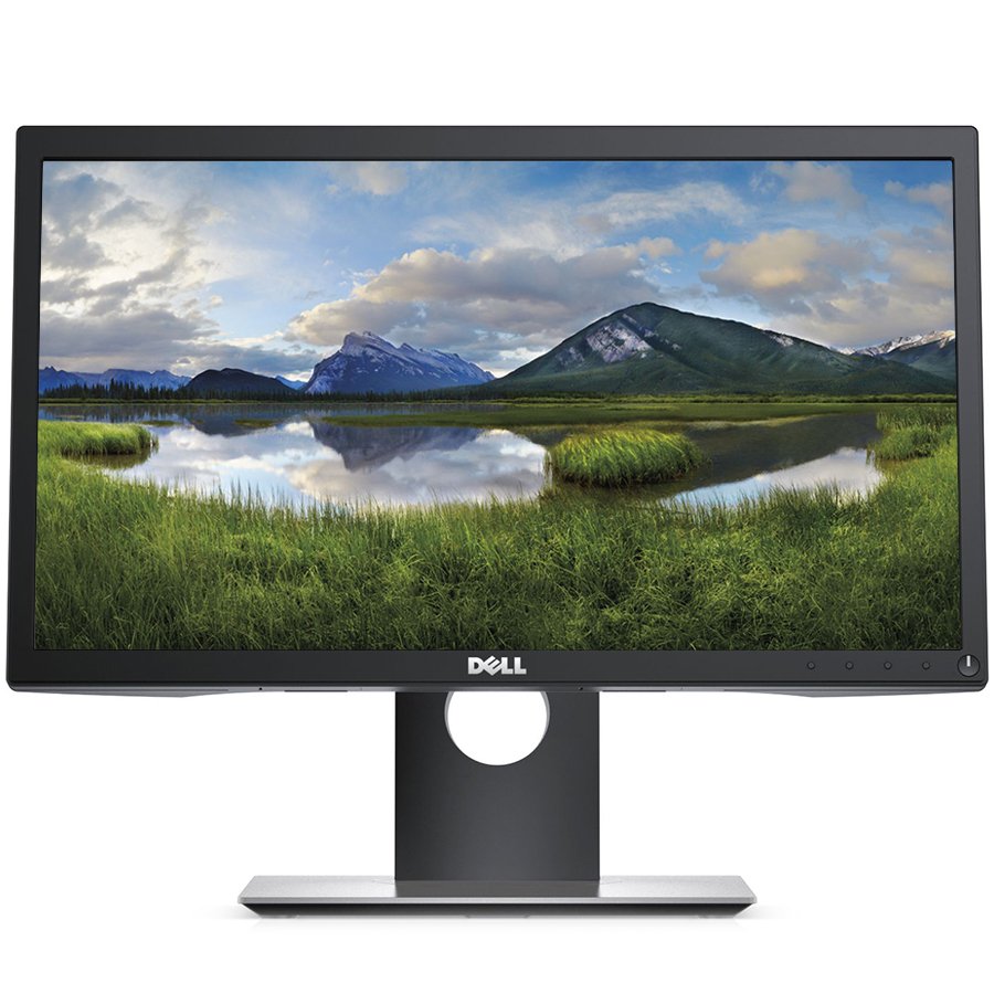 Dell Monitor Professional P2018H 19.5in, 1600x900, HD, TN Antiglare, 16:9, 1000:1, 250 cd/m2, 5ms, 160/170, DP, HDMI, VGA, USB 3.0 x3, USB 2.0 x2, Tilt, Swivel, Pivot, Height Adjust, 3Y