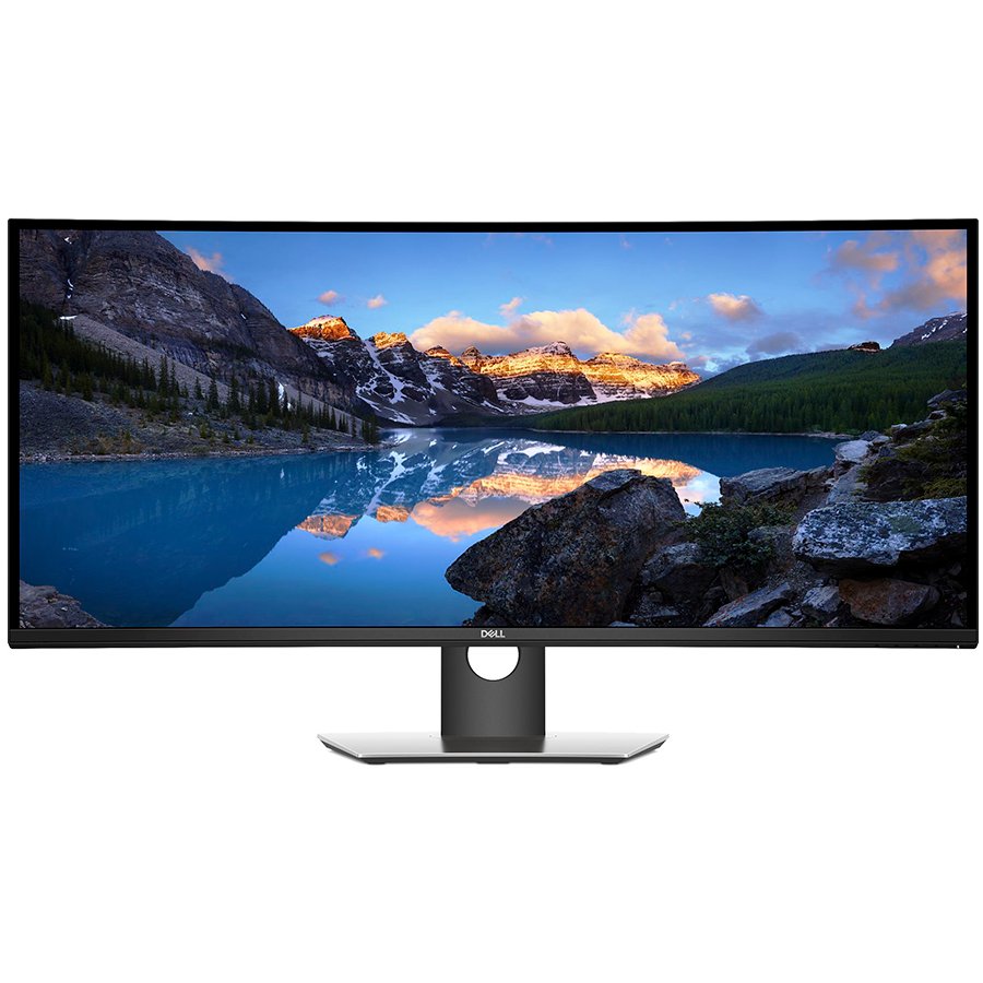 Monitor DELL UltraSharp U3818DW 37.5in Curved, (3840 x 1600), WQHD+, IPS Antiglare, 21:9, 1000:1,300 cd/m2, 5ms/8ms, 178/178, DP, HDMI x2, Audio line out, USB-C, USB 3.0 x6, Speakers 9W, Tilt, Swivel, Height adjust, 3Y