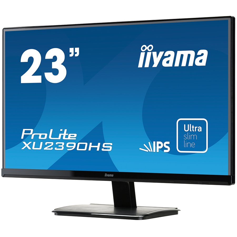 IIYAMA Monitor Prolite, 23" ULTRA SLIM LINE , 1920x1080, IPS-panel, 4ms, 250 cd/m², Speakers, VGA, DVI & HDMI - Slika 3