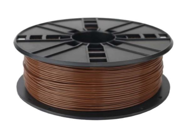 Gembird PLA filament for 3D printer, Brown, 1.75 mm, 1 kg