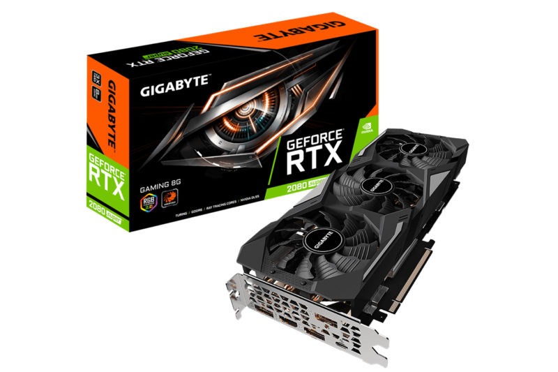 GIGABYTE GeForce RTX 2080 SUPER GAMING 8G, grafička kartica