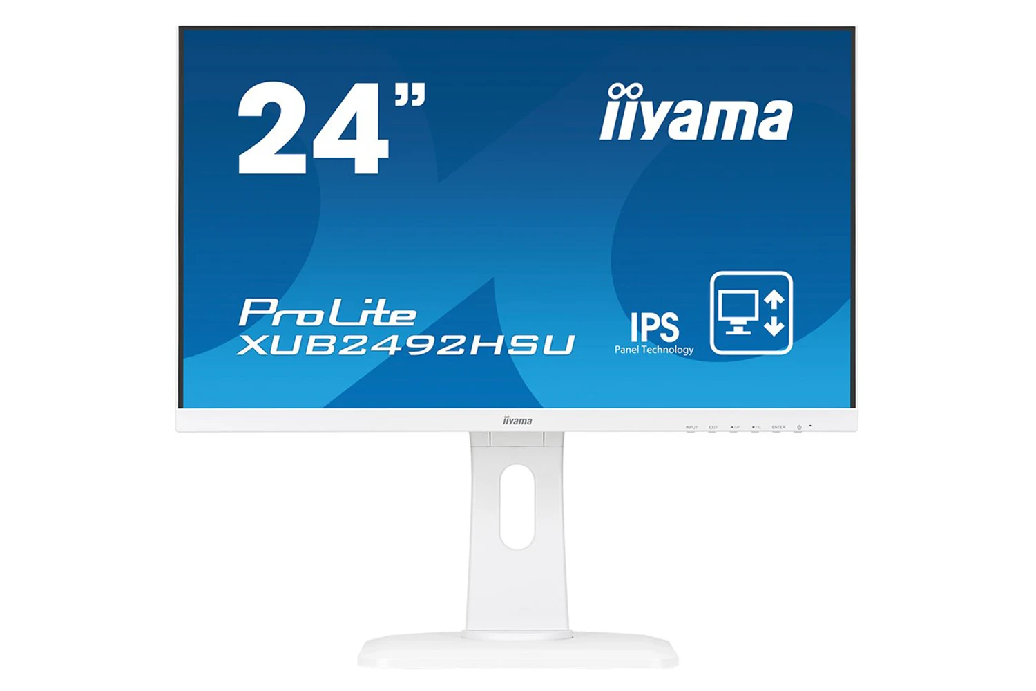 Iiyama Prolite XUB2492HSU-W1 monitor, 24", FullHD, Zvuč., IPS