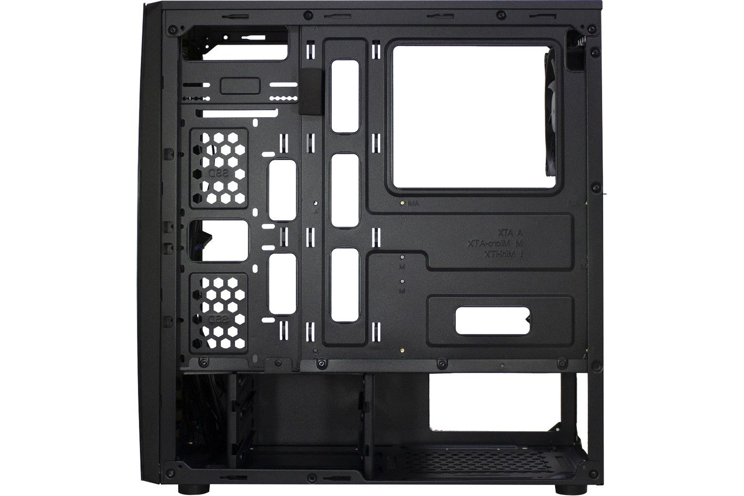 INTER-TECH Thunder kućište, crno, ATX Mid Tower - Slika 5