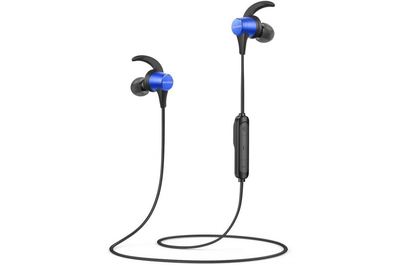 Anker Spirit Pro bežične sportske slušalice, crno-plave