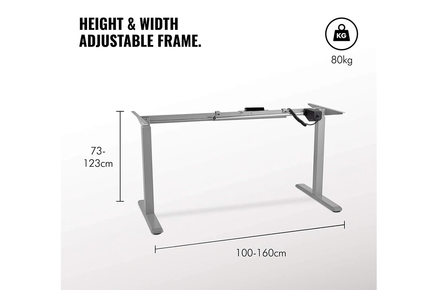 VonHaus Električni Sit-Stand, okvir za stol - Slika 3