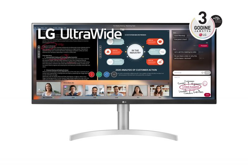 LG 34WN650-W monitor
