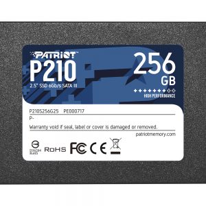 Patriot P210 SSD, 256GB