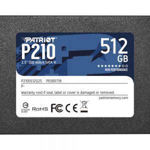 Patriot P210 SSD, 512GB