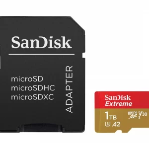 SanDisk Extreme 1TB, MicroSDXC, UHS-I memorijska kartica + SD Adapter