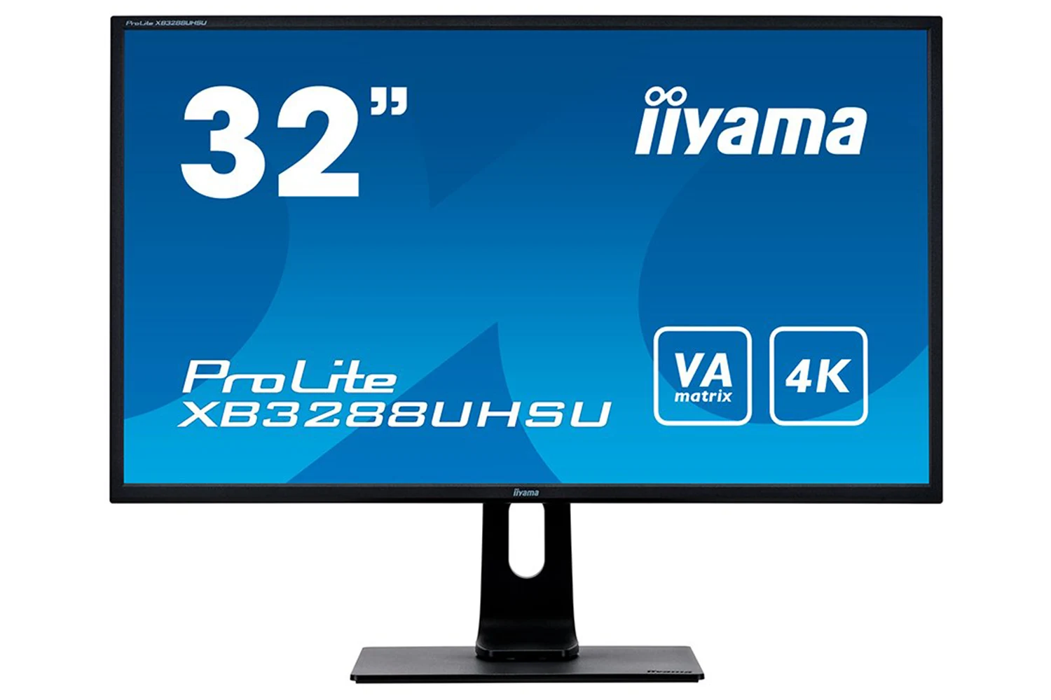Iiyama XB3288UHSU-B1 monitor, 32’’, 4K, USB Hub, Zvuč., VA