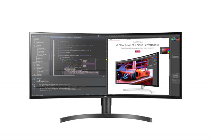LG 34WL85C-B monitor