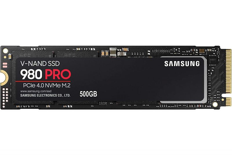 SAMSUNG 980 PRO SSD, 500GB