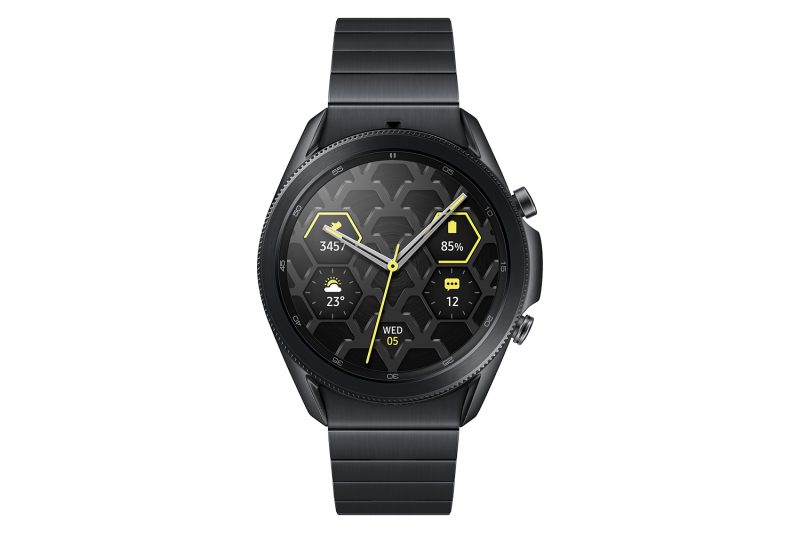Samsung Galaxy Watch 3 45mm BT, titanium siva