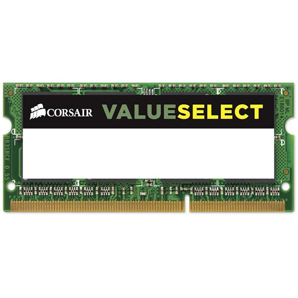 Corsair 4GB Kit (1x4GB) DDR3 sodimm Memory, 1600MHz