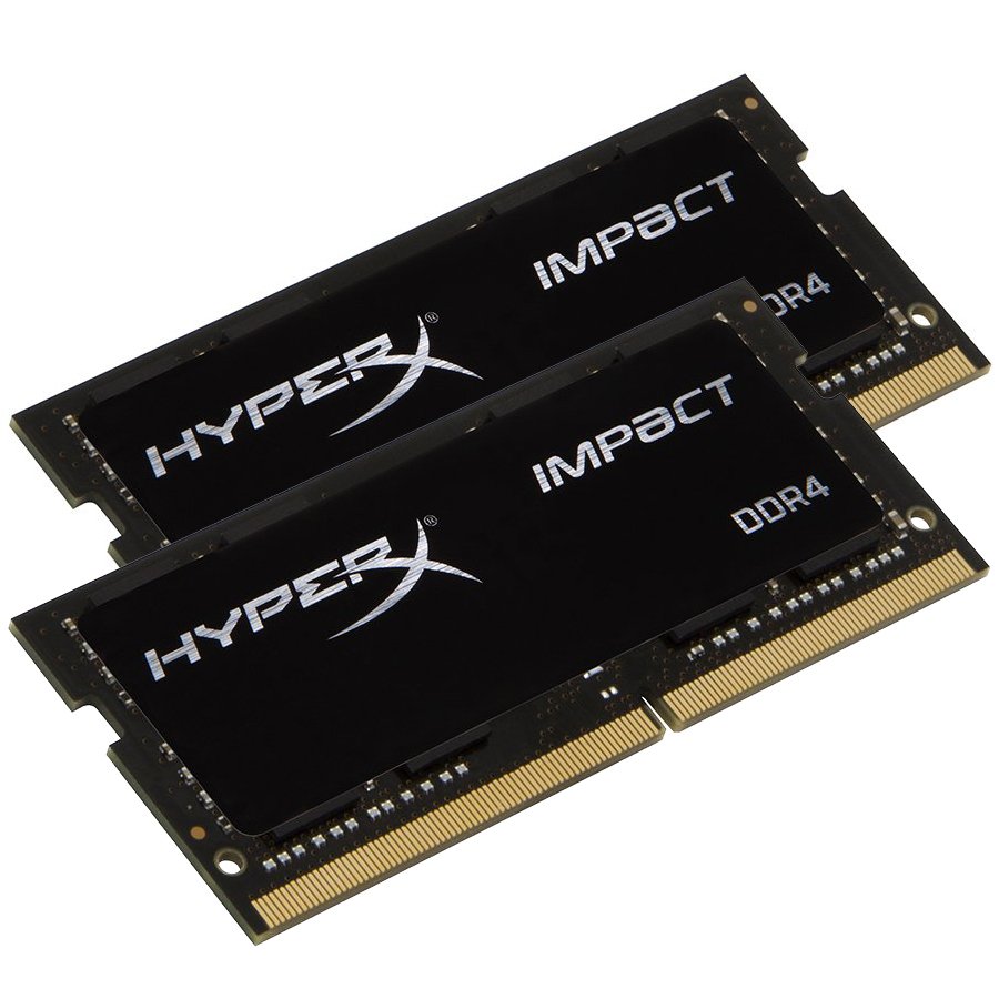 Kingston DRAM 64GB 3200MHz DDR4 CL20 SODIMM (Kit of 2) HyperX Impact EAN: 740617304541