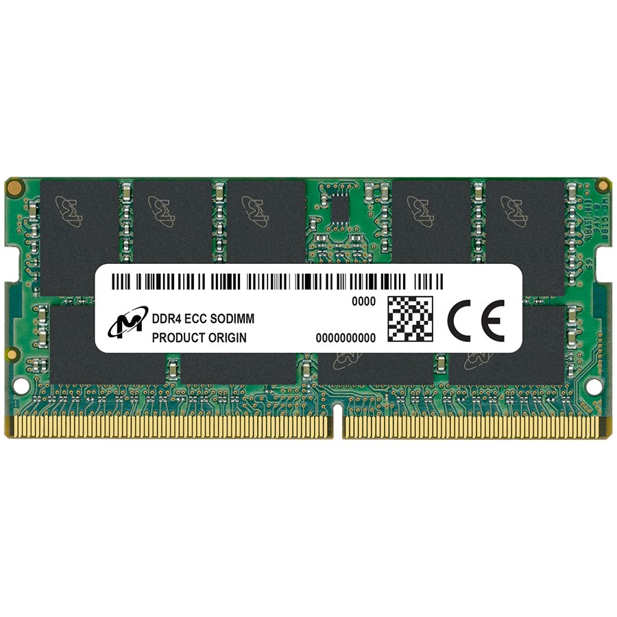 Micron DRAM DDR4 sodimm STD 16GB 1Rx4 2666, EAN 649528785862