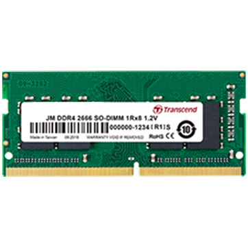 TRANSCEND JM 4GB JM DDR4 2666MHz SODIMM 1Rx16