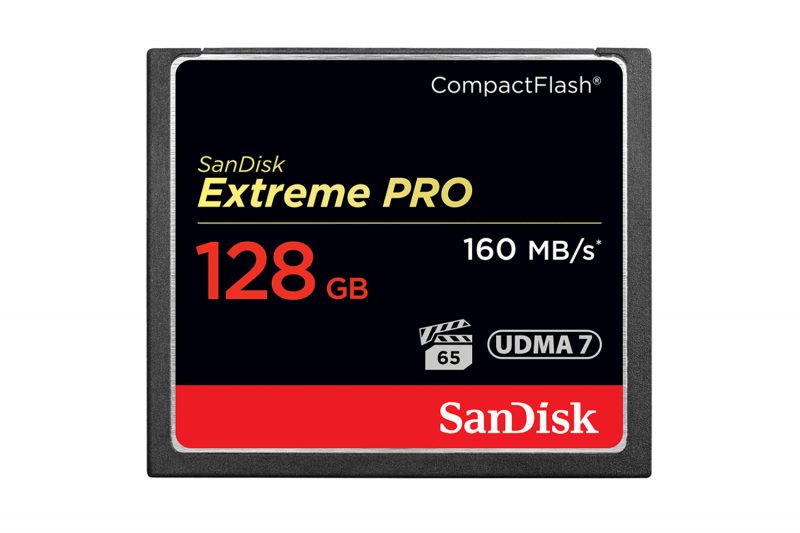 SanDisk Compact Flash Extreme PRO, 128GB, memorijska kartica