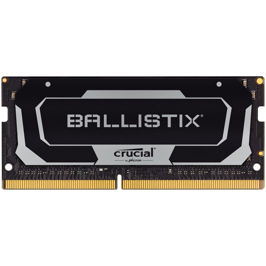 Crucial DRAM Ballistix Black 16GB DDR4 3200MT/s CL16 Unbuffered SODIMM 260pin Black, EAN: 649528824455