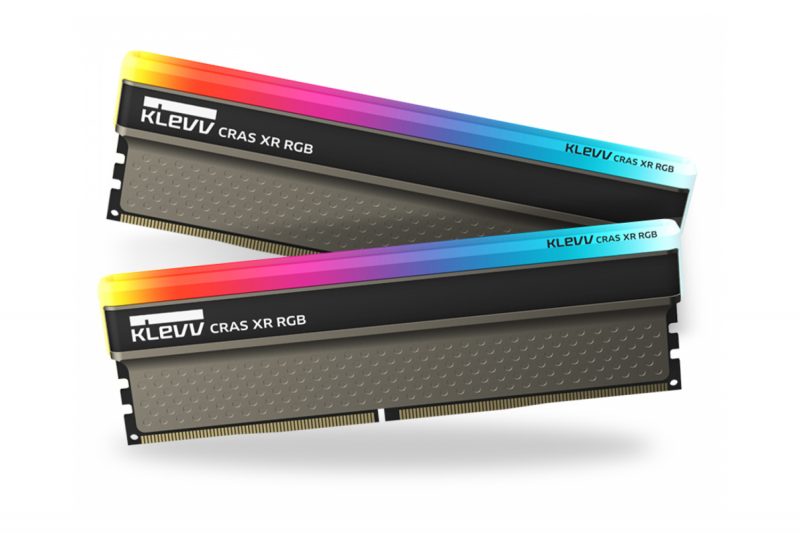 Klevv Crass XR RGB 16GB (2x8GB) DDR4 memorija, 3600MHz, CL18