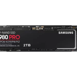 SAMSUNG 980 PRO SSD, 2TB, PCIe 4.0, M.2.