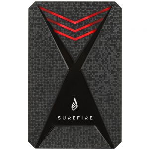 Surefire GX3 Gaming SSD, 1TB, USB 3.2, crni