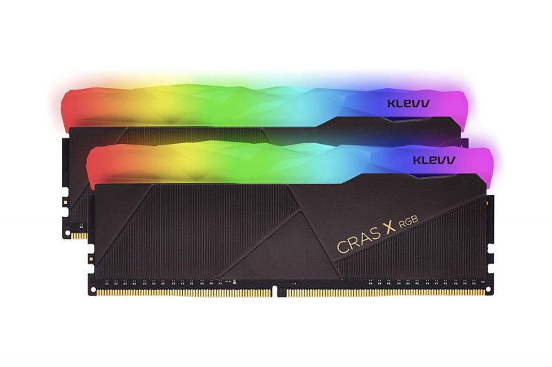 Klevv Crass X RGB 16GB Kit (2x8GB) DDR4 memorija, 3200MHz, CL16