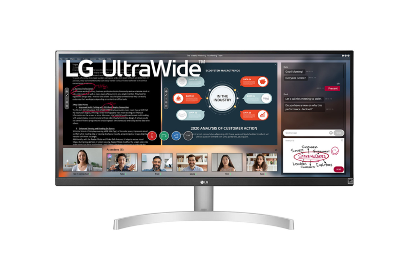 LG 29WN600-W monitor, 29", FullHD, FreeSync, IPS